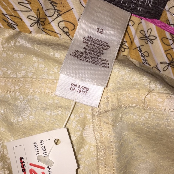 Sigrid Olsen Dress Pants - Retro Detail Vintage Vibes NWT - Picture 5 of 6